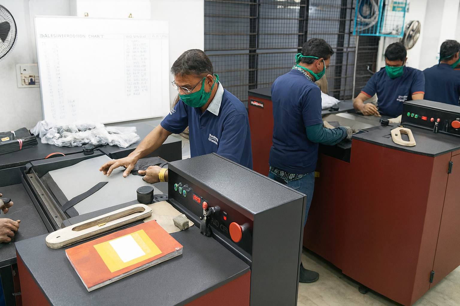 Comelz and Fratelli alberti digitized skiving machine